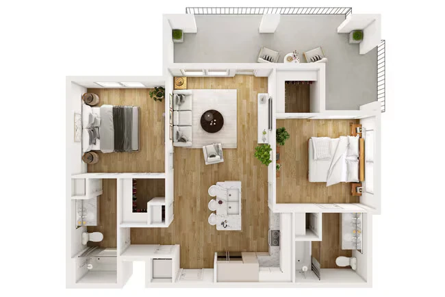 B1 14313 floor plan