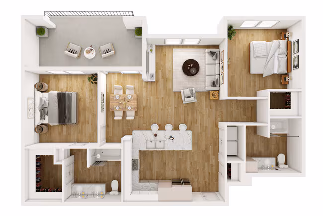 B3 6303 floor plan
