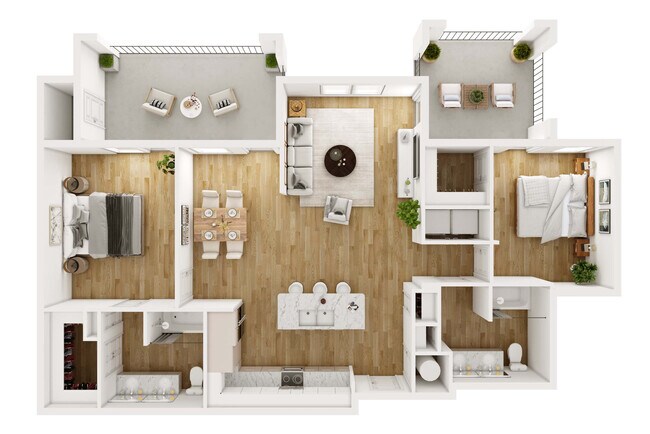 B4 7305 floor plan