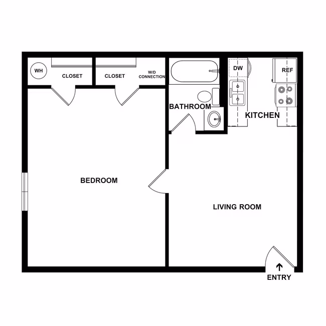Unit D121 D121 floor plan