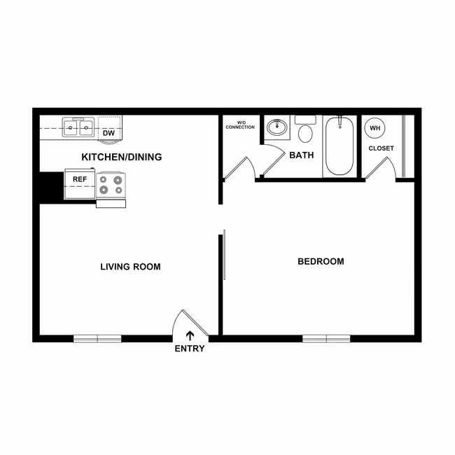 Unit D133 D124 floor plan