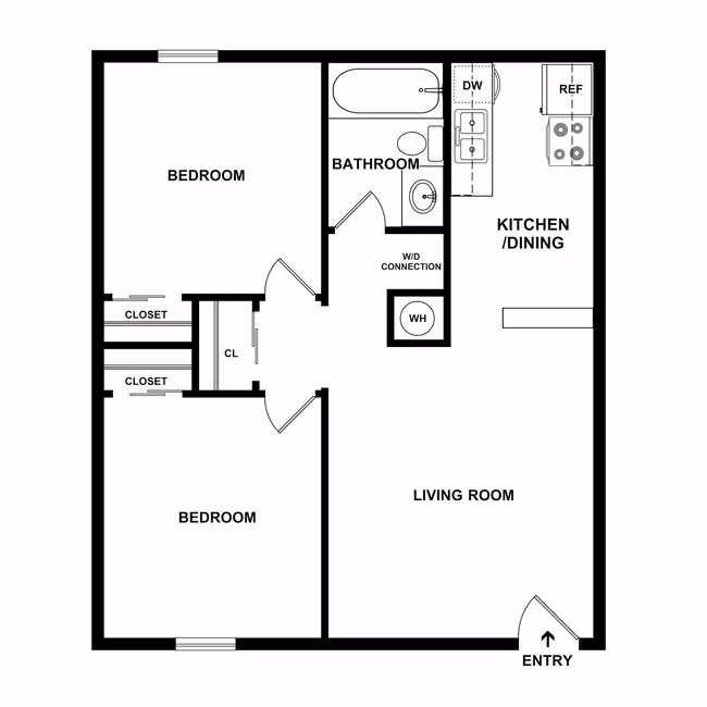 Unit C211 C303 floor plan