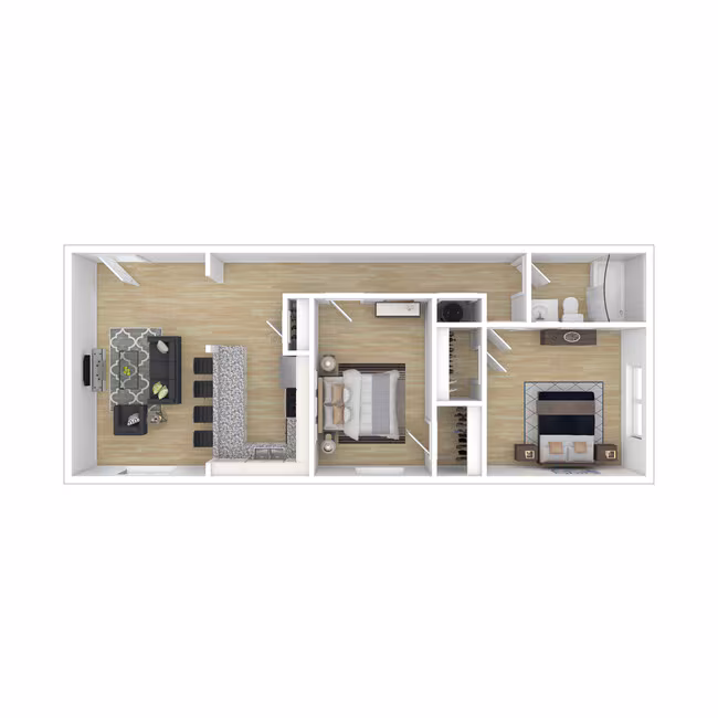 B2D D114 floor plan
