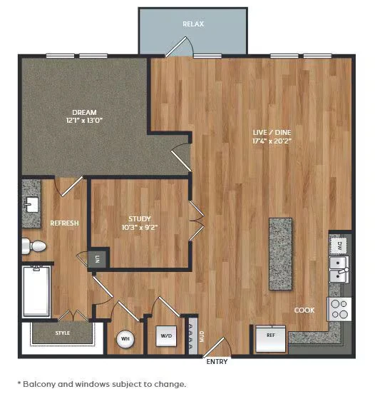 A4 5307 floor plan