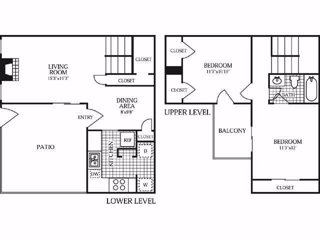 Unit 2148A 2148A floor plan