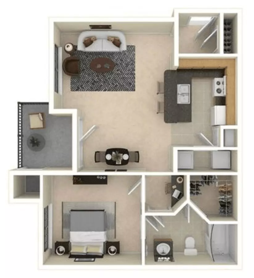 Unit 1128 1128 floor plan