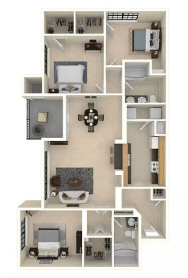 Unit 824 824 floor plan