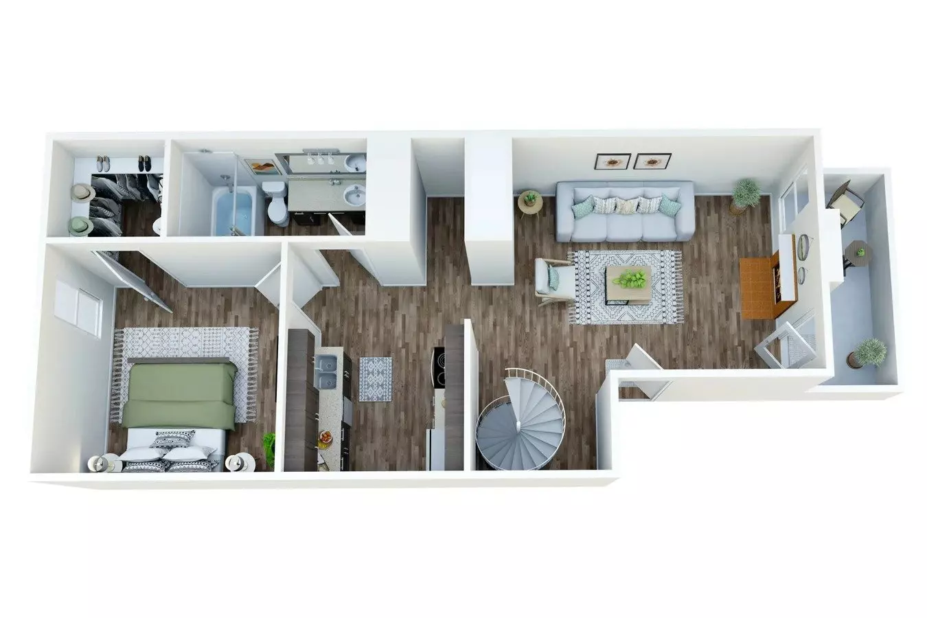 Unit 1-1313 1-1614 floor plan