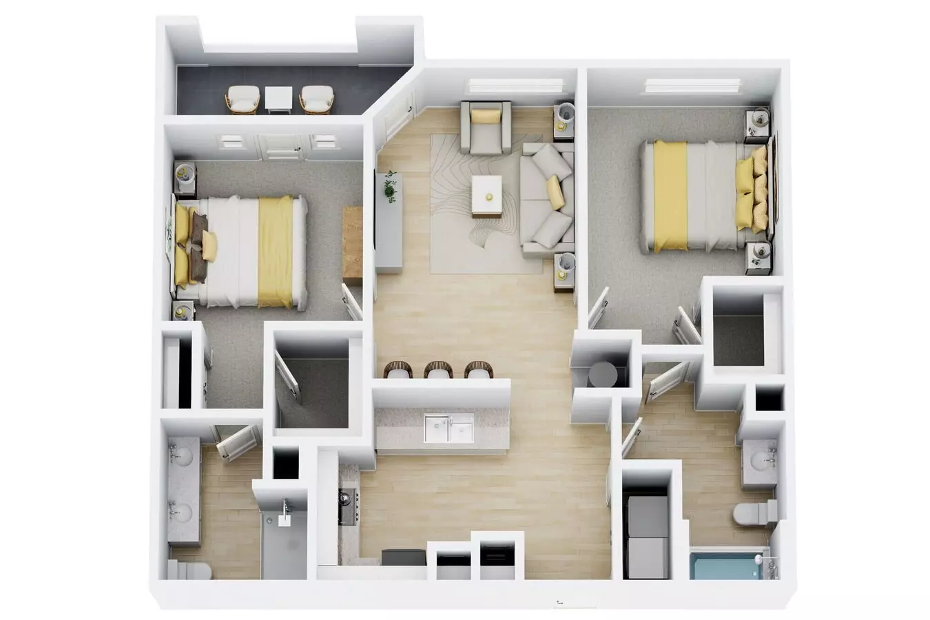 Unit 1331 1331 floor plan