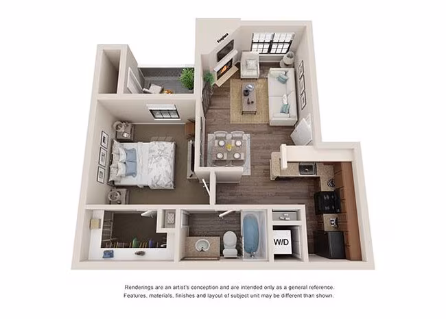 Unit 1107 1107 floor plan