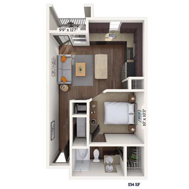 Amarillo 11101 floor plan