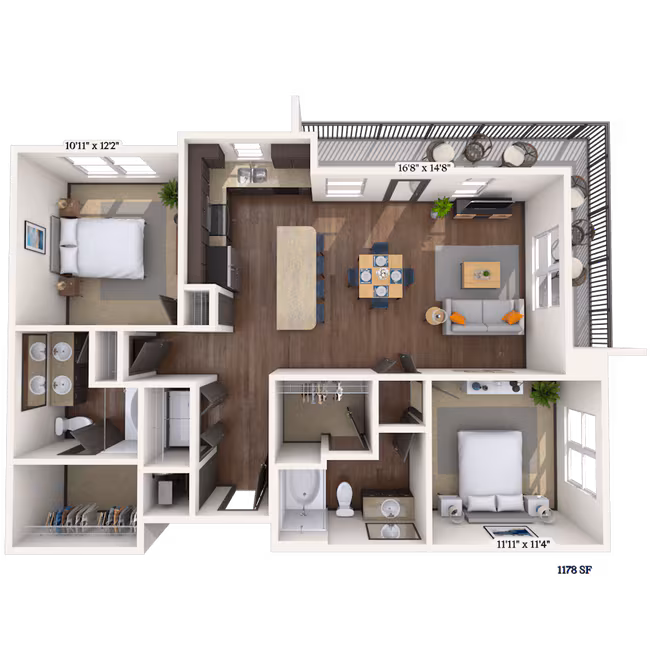 Ewing 3301 floor plan