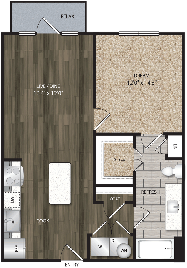A1C 2129C floor plan