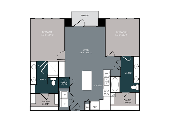 B4A 01408 floor plan