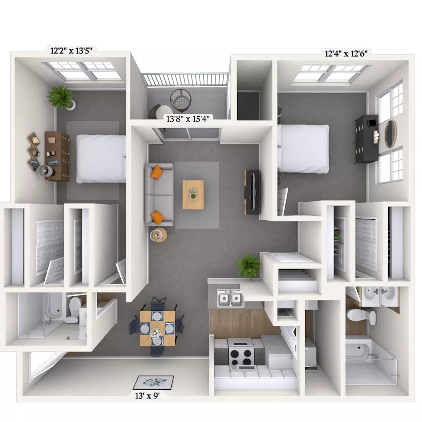 Unit 1414307 1818212 floor plan
