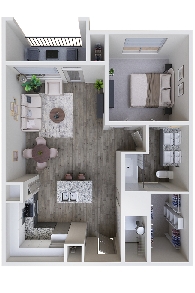 Unit 2413 2413 floor plan