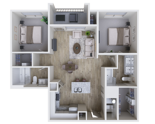 B1 1305 floor plan