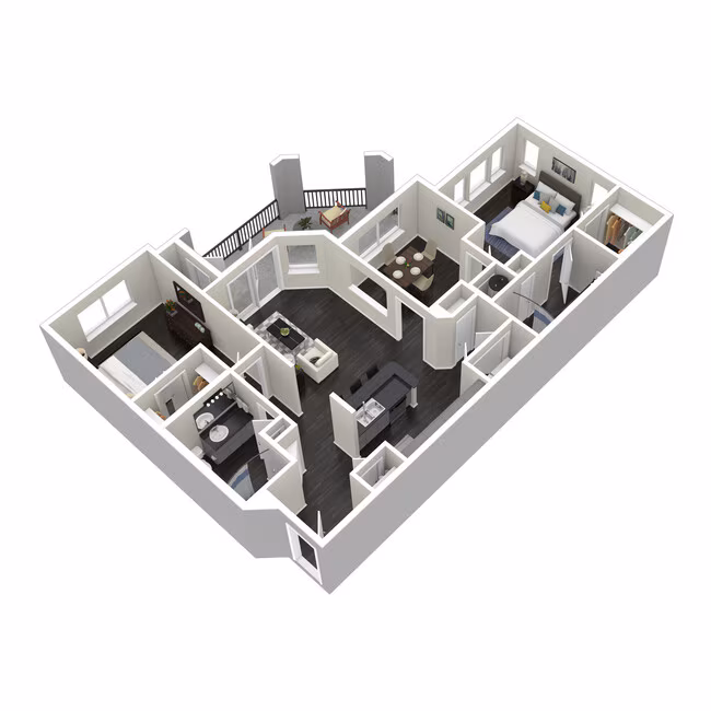 Unit 2053 3059 floor plan