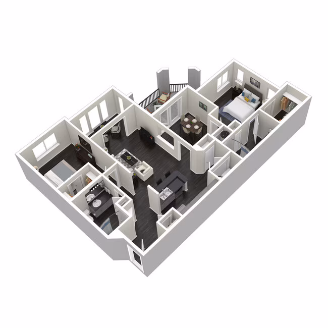Unit 2004 3042 floor plan