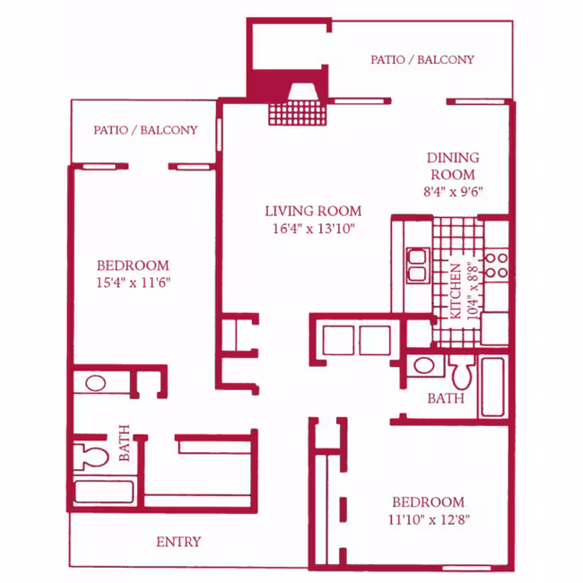B1-New 1408 floor plan