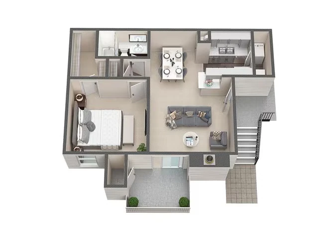 A3 1-1716 floor plan