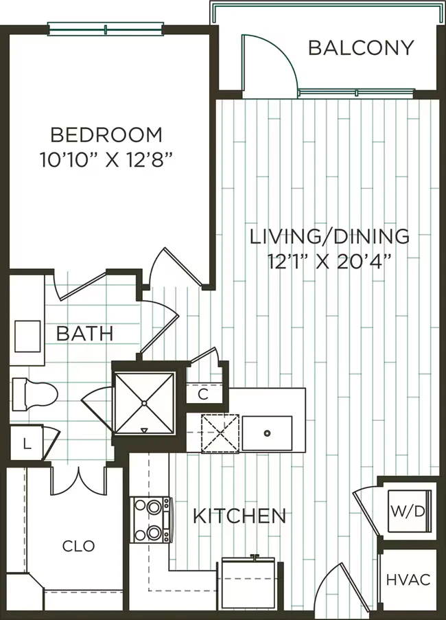 A2 1-4026 floor plan