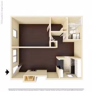 Unit A-A160 A-A160 floor plan