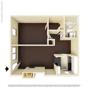 A1 A-A273 floor plan