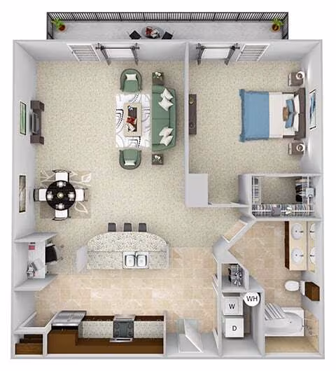 A5 465 floor plan