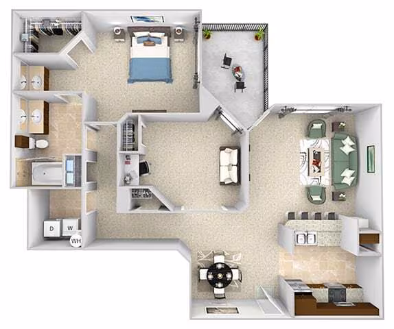 Unit 326 326 floor plan