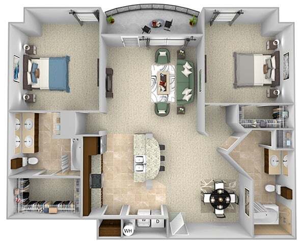 B2 438 floor plan