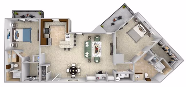 Unit 280 180 floor plan