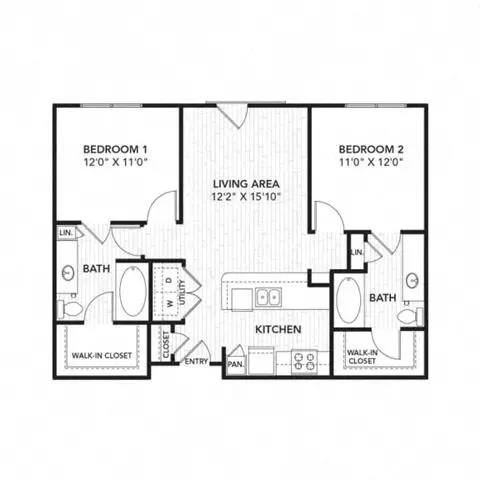 Unit 3141 3141 floor plan
