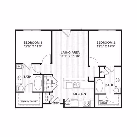 B2 2113 floor plan
