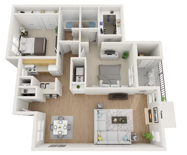 B2 2504 floor plan