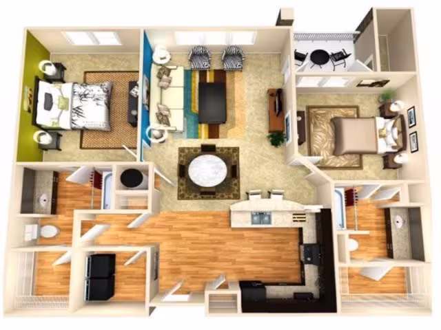 Unit 6-6312 6-6312 floor plan