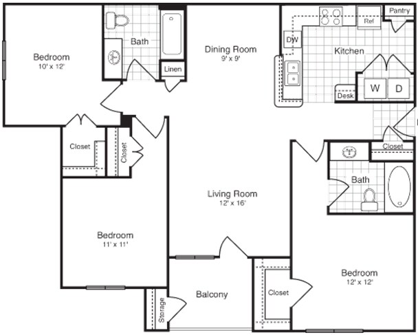 C1 0215 floor plan