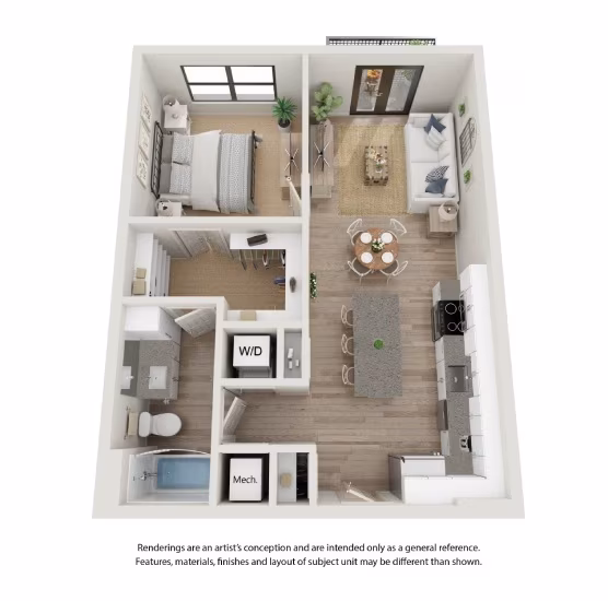 Unit 4105 4105 floor plan
