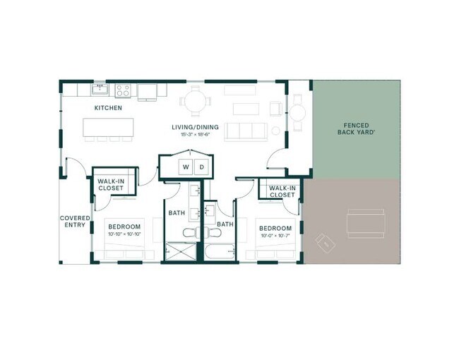 Unit 1102 1102 floor plan