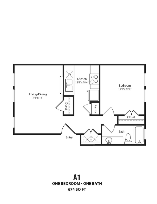 Unit 101 101 floor plan
