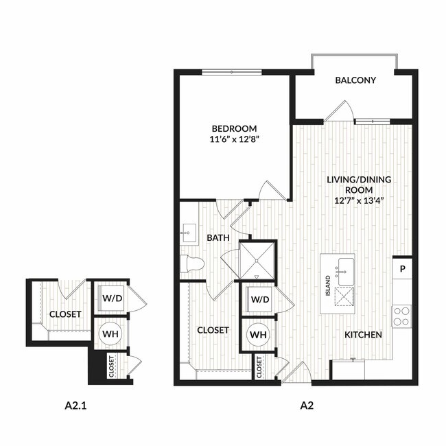 A2.1 1054 floor plan