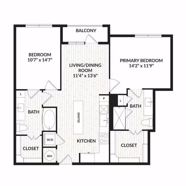 B1.1 1015 floor plan