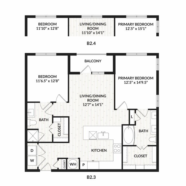 B2.3 2001 floor plan