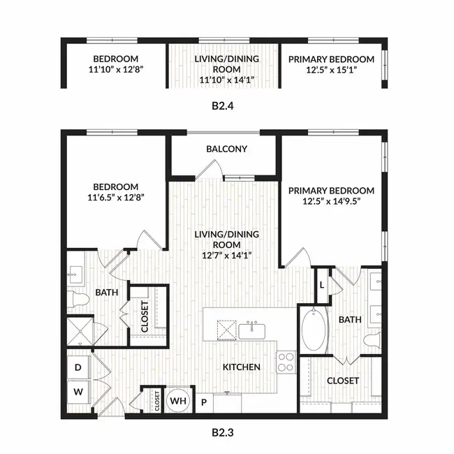 B2.4 5001 floor plan