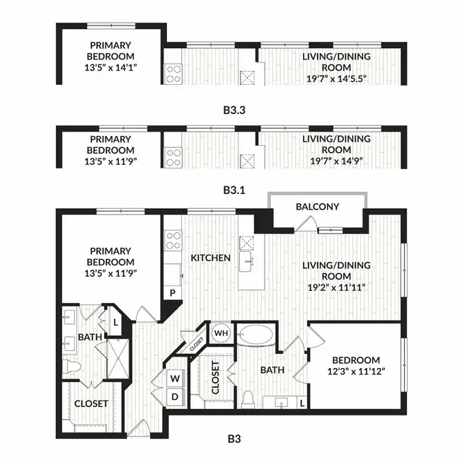 B3.0 2061 floor plan