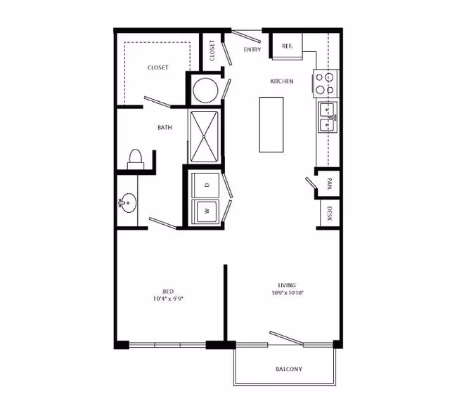 Unit 2004 2004 floor plan