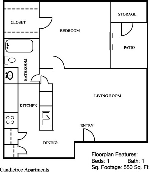 Unit 1104 1104 floor plan