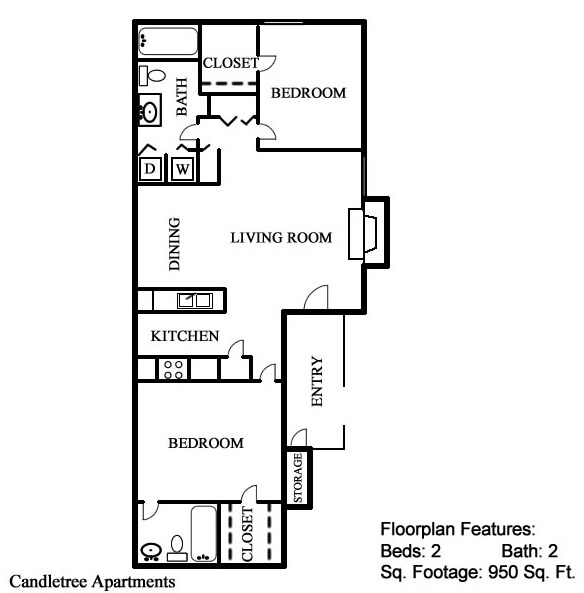 Unit 405 405 floor plan