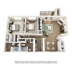 Aria 53H floor plan