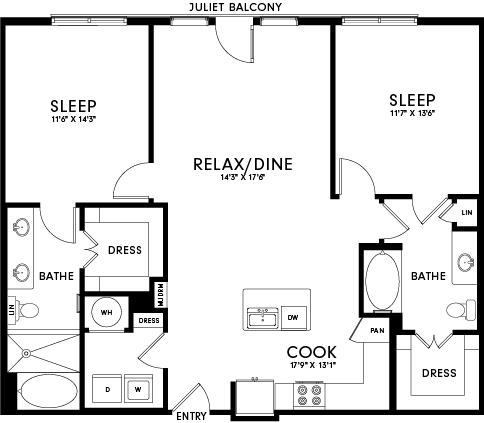 B2E 5045 floor plan